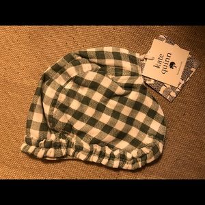 Kate Quinn ruffle bonnet gauze